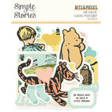 Simple Stories Bits & Pieces Die Cuts 56/Pkg Classic Pooh Baby