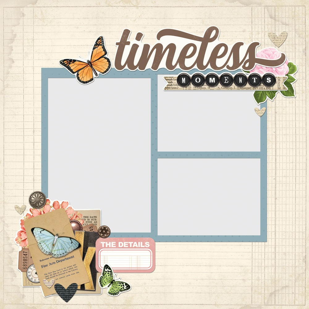 Simple Stories Simple Page Pieces Die Cuts 24/Pkg Simple Vintage Junk Drawer