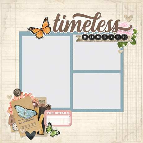 Simple Stories Simple Page Pieces Die Cuts 24/Pkg Simple Vintage Junk Drawer