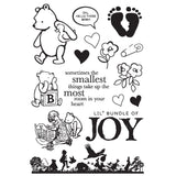 Simple Stories Classic Pooh Baby Photopolymer Stamps Bundle Of Joy