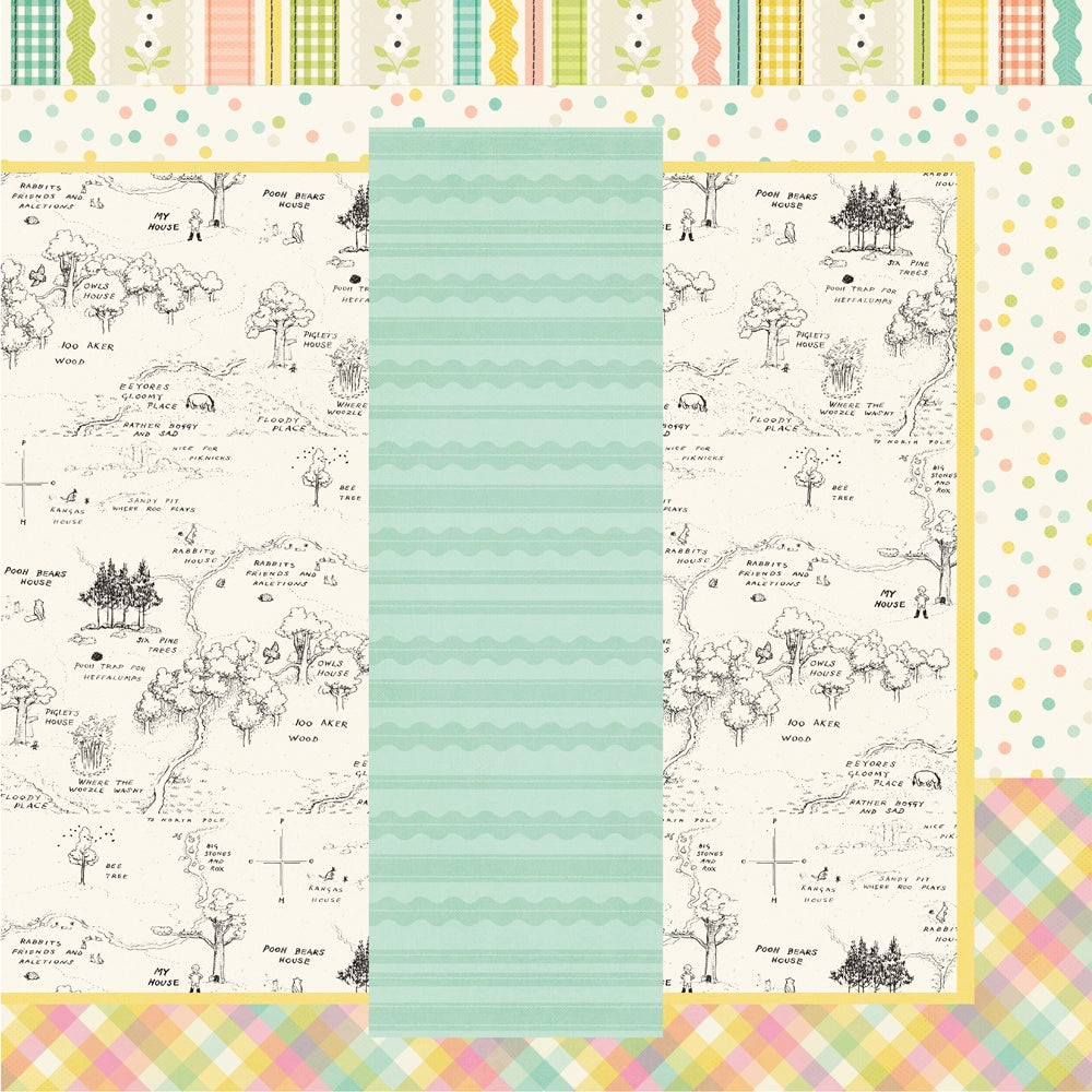 Simple Stories Simple Pages Page Kit Classic Pooh Baby 12x12