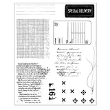 Sizzix Clear Stamp With Framlits Die By 49 & Market 10/Pk Creative Combos