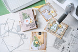 Sizzix Clear Stamp With Framlits Die By 49 & Market 10/Pk Creative Combos