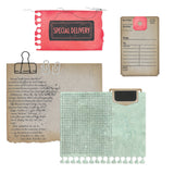 Sizzix Clear Stamp With Framlits Die By 49 & Market 10/Pk Creative Combos