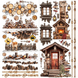 49 And Market Laser Cut Outs Floral, Timber And Tweed
