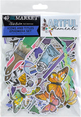 49 And Market Ephemera Bits Icons And Titles, Artful Moments