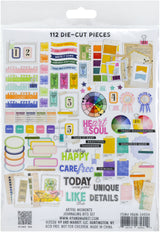 49 And Market Die-Cuts Journaling Bits, Artful Moments