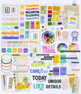 49 And Market Die-Cuts Journaling Bits, Artful Moments