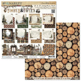 49 And Market Collection Pack 12"X12" Timber And Tweed