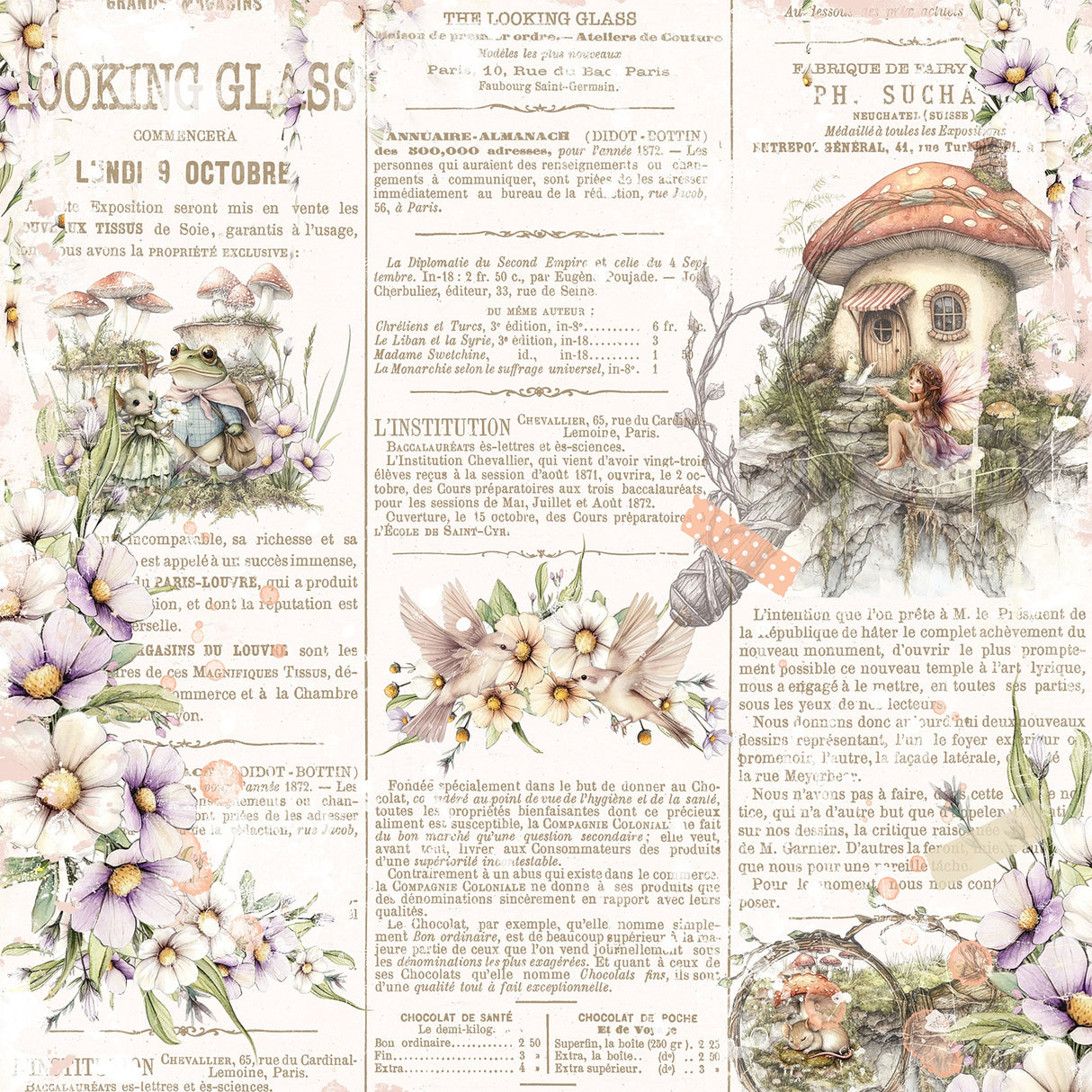 49 And Market Collection Pack 12"X12" - The Looking Glass