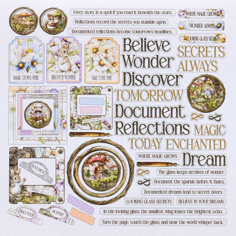 49 And Market Chipboard Set- The Looking Glass