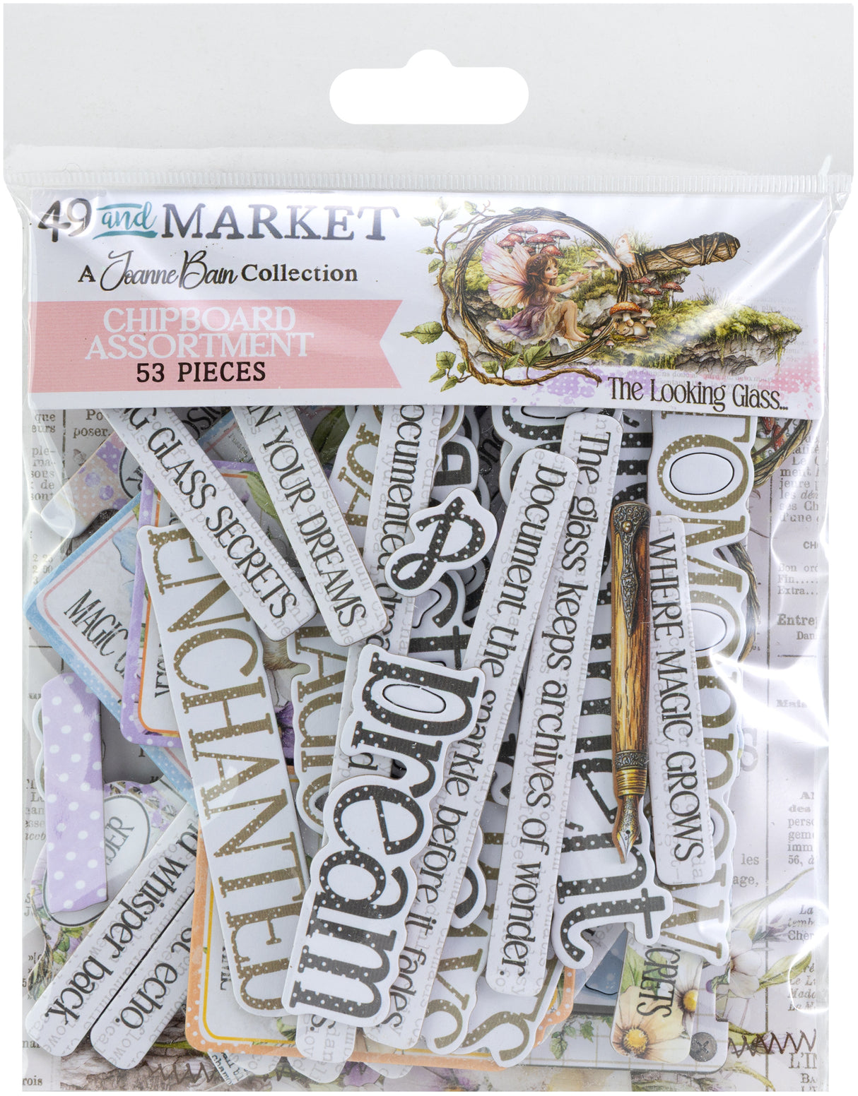 49 And Market Chipboard Set- The Looking Glass