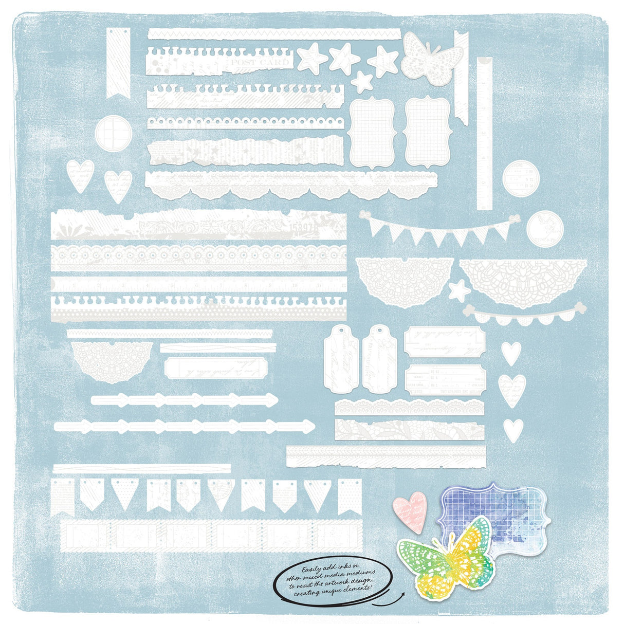 49 And Market Die-Cuts -Borders, Irresistible