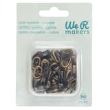 We R Crop-A-Dile Oval Eyelets - Copper 50pc