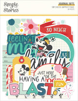 Simple Stories Say Cheese Happiest Place Journal Bits & Pieces (26228)