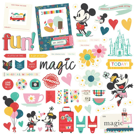 Simple Stories Say Cheese Happiest Place Simple Pages Pieces (26234)
