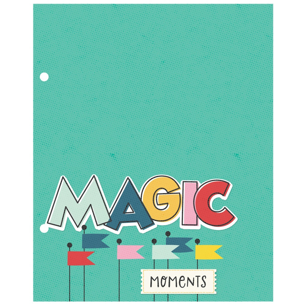 Simple Stories Say Cheese Happiest Place 6x8 Inch SN@P! Binder Inserts (26233)