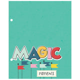 Simple Stories Say Cheese Happiest Place 6x8 Inch SN@P! Binder Inserts (26233)