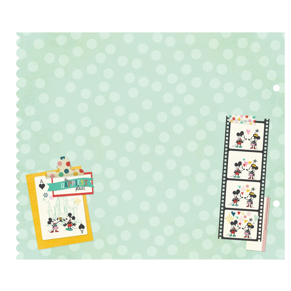 Simple Stories Say Cheese Happiest Place 6x8 Inch SN@P! Binder Inserts (26233)