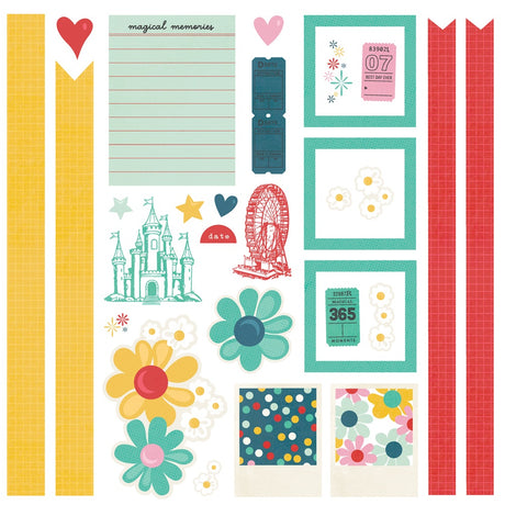 Simple Stories Say Cheese Happiest Place Simple Pages Kit (26238)