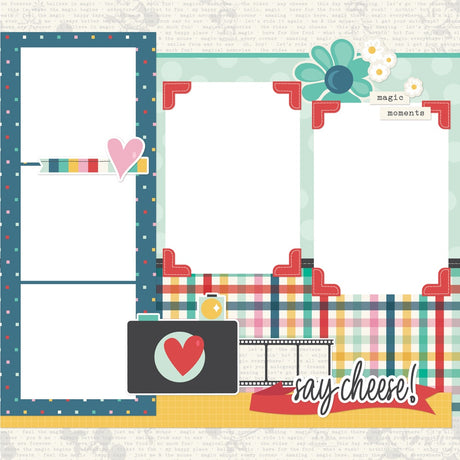 Simple Stories Say Cheese Happiest Place Simple Pages Kit (26238)