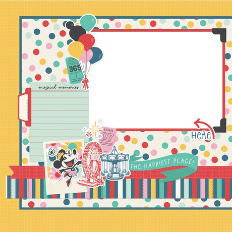 Simple Stories Say Cheese Happiest Place Simple Pages Kit (26238)
