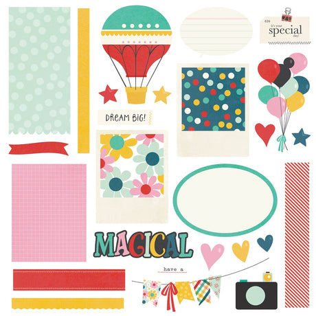 Simple Stories Say Cheese Happiest Place Simple Cards Kit (26237)