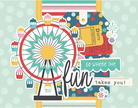 Simple Stories Say Cheese Happiest Place Simple Cards Kit (26237)