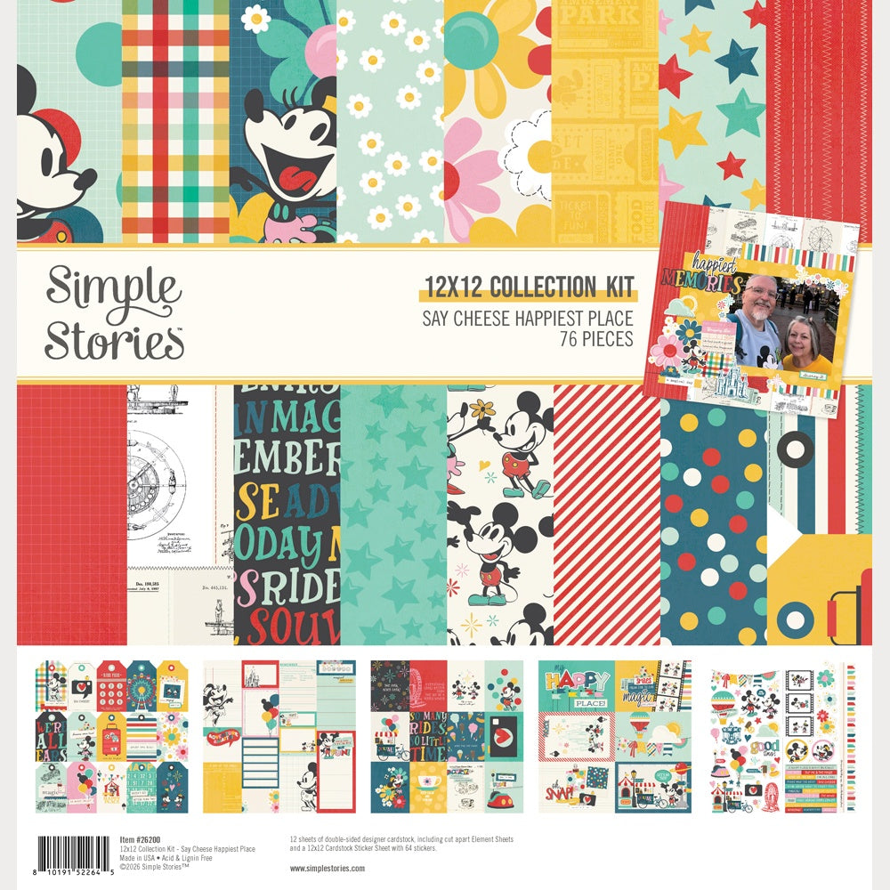 Simple Stories Say Cheese Happiest Place Collection Kit (26200)