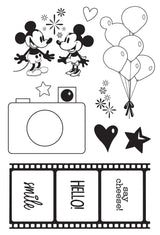 Simple Stories Say Cheese Happiest Place Stamps Hello Magic! (26225)