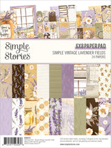 Simple Stories Simple Vintage Lavender Fields 6x8 Inch Paper Pad (26423)