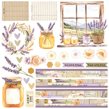 Simple Stories Simple Vintage Lavender Fields Simple Pages Kit (26435)