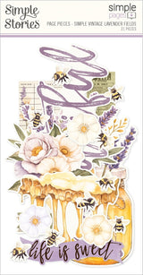 Simple Stories Simple Vintage Lavender Fields Simple Pages Pieces (26433)