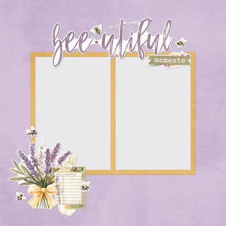 Simple Stories Simple Vintage Lavender Fields Simple Pages Pieces (26433)