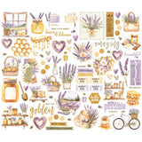 Simple Stories Simple Vintage Lavender Fields Bits & Pieces (26426)