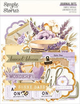 Simple Stories Simple Vintage Lavender Fields Journal Bits & Pieces (26428)