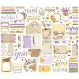 Simple Stories Simple Vintage Lavender Fields Journal Bits & Pieces (26428)
