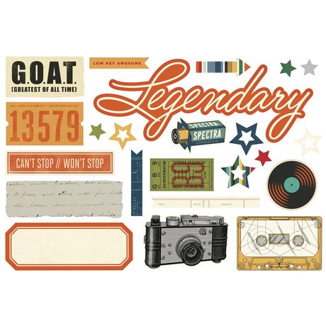 Simple Stories Rustic Legend Simple Pages Pieces (26625)