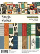 Simple Stories Rustic Legend 6x8 Inch Paper Pad (26616)