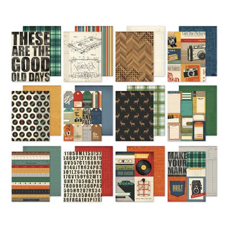 Simple Stories Rustic Legend 6x8 Inch Paper Pad (26616)