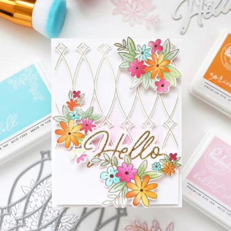 Pinkfresh Studio Interlaced Diamonds die