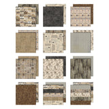 Tim Holtz - Advantus Idea-ology Double-Sided Cardstock 8"X8" 12/Pkg  Palette Collection: NEUTRAL