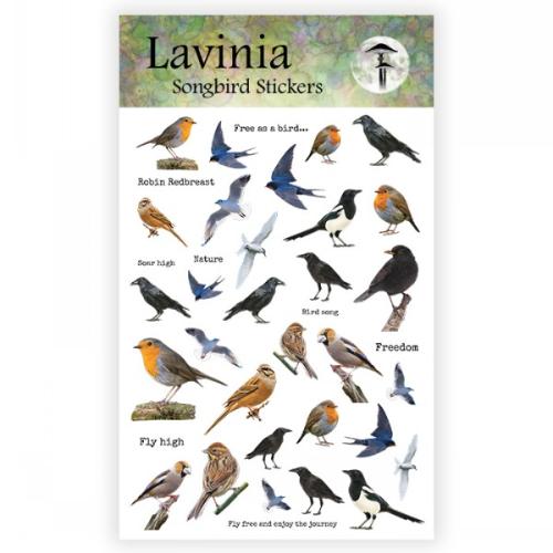 Lavinia Stamp Songbird Stickers