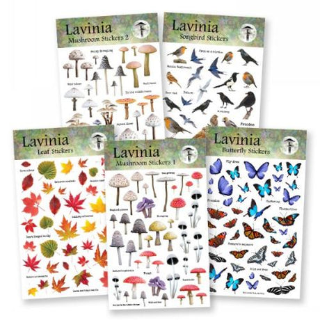 Lavinia Stamp Leaf Stickers