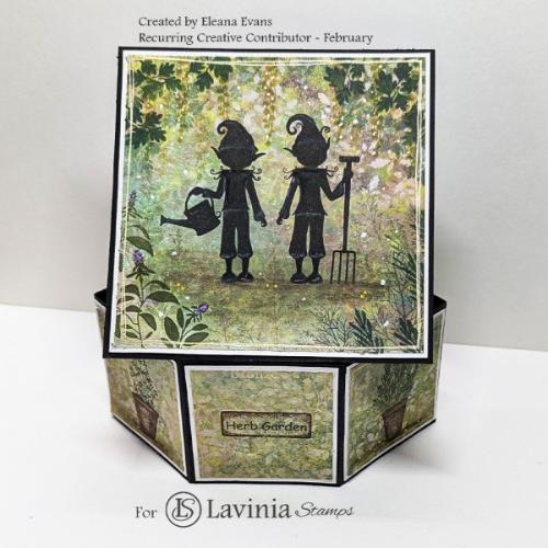 Lavinia Stamp Herbalum Baz Stamp LAV942