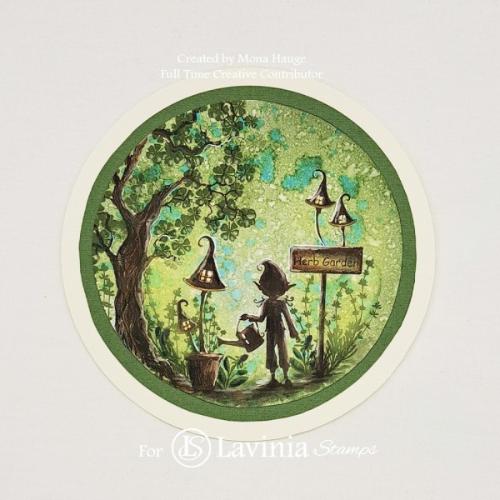 Lavinia Stamp Shrooms Stamp LAV951