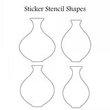 Lavinia Stamp Sticker Stencils 10 