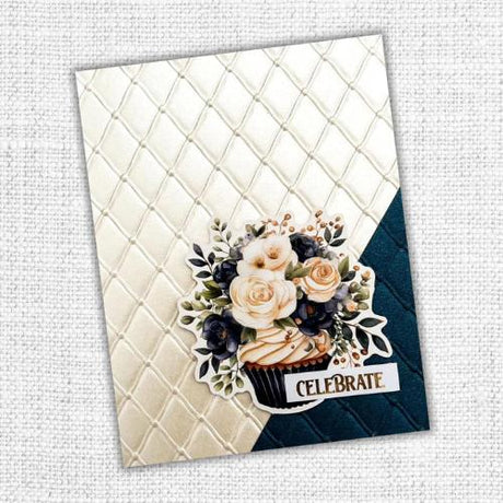 Paper Rose Studio Tufted Elegance 3D Embossing Folder 32154 