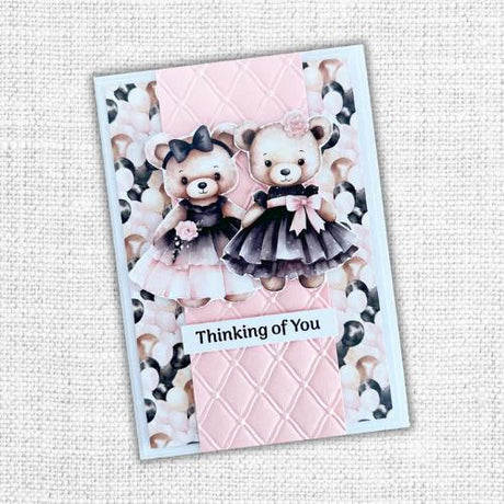 Paper Rose Studio Tufted Elegance 3D Embossing Folder 32154 
