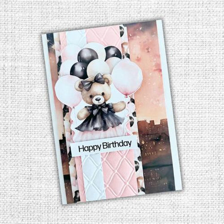 Paper Rose Studio Tufted Elegance 3D Embossing Folder 32154 